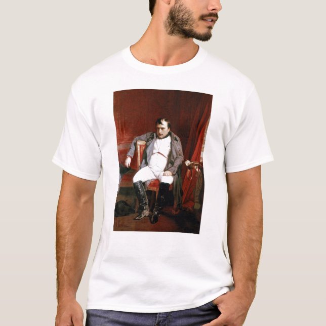 "Napoleon, der Fountainbleu abtritt T-Shirt (Vorderseite)