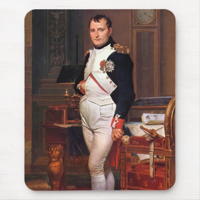 Napoleon, der in seiner Studie aufwirft Mousepad (Vorne)