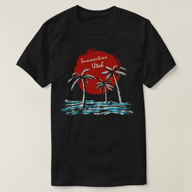 Napoleon Dynamite Summertime Utah T-Shirt (Design vorne)