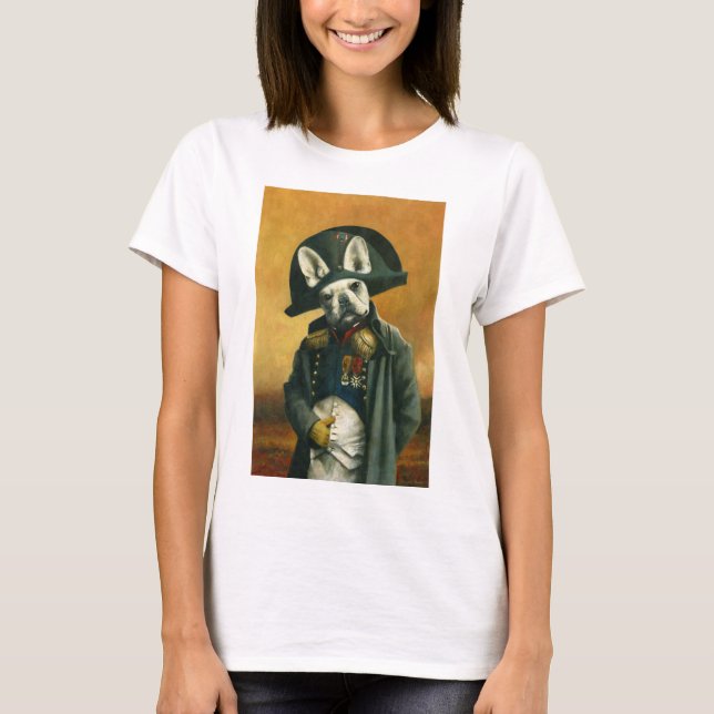 Napoleon French Bulldog T - Shirt (Vorderseite)
