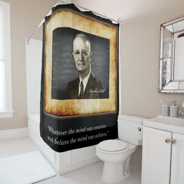 Napoleon Hill Duschvorhang (Beispiel)