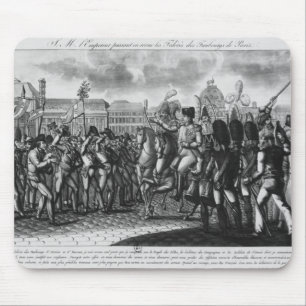Napoleon I das Federes vom Pariser wiederholend Mousepad