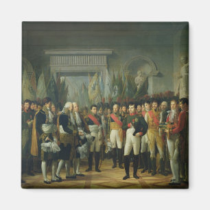 Napoleon I die Abgeordneten empfangend Magnet