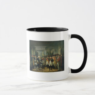 Napoleon I die Abgeordneten empfangend Tasse