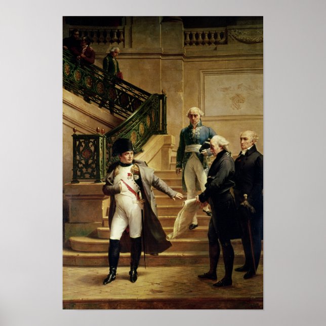Napoleon I im Palais Royal Poster (Vorne)