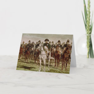 Napoleon I und sein Personal, c.1860 Karte