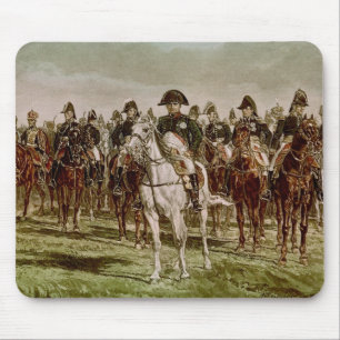 Napoleon I und sein Personal, c.1860 Mousepad