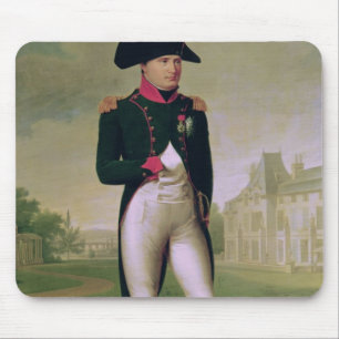 Napoleon I vor dem Chateau de Malmaison Mousepad