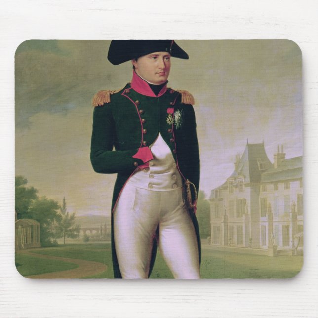 Napoleon I vor dem Chateau de Malmaison Mousepad (Vorne)