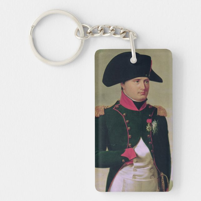 Napoleon I vor dem Chateau de Malmaison Schlüsselanhänger (Vorderseite)
