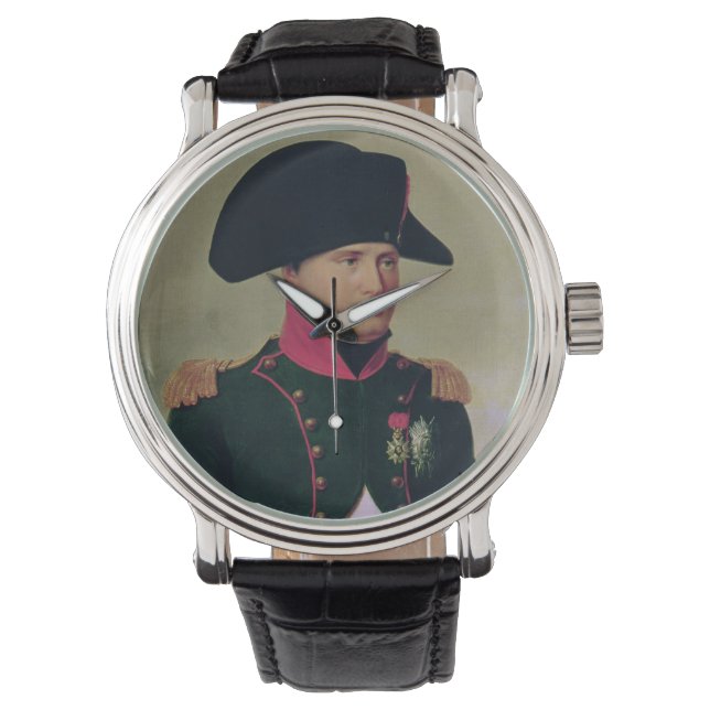 Napoleon I vor dem Schloss von Malmaison Armbanduhr (Vorderseite)