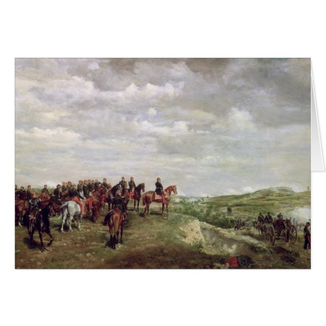 Napoléon III (1808-73) à la bataille de Solferino (Devant horizontal)
