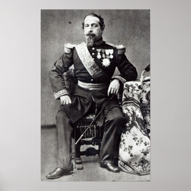 Napoleon III, 1860-70 Poster (Vorne)