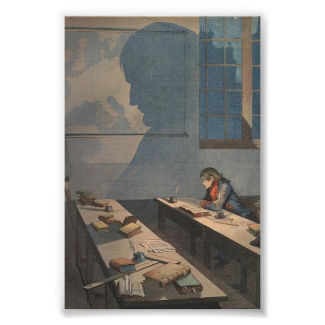 Napoleon in Brienne Fotodruck (Vorne)