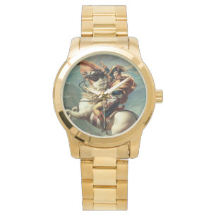 Napoleon kreuzt den Bernhardiner Armbanduhr