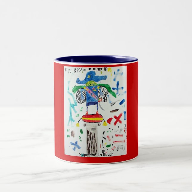 Napoleon-La-Hinterwelle-übergroße Tasse (Mittel)