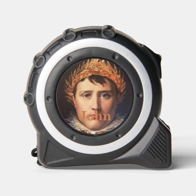 Napoleon Laurel-Wreath Crowned Hero Maßband (Vorderseite)
