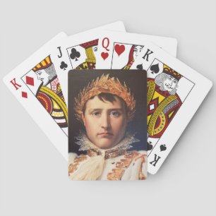 Napoleon Laurel-Wreath Crowned Hero Spielkarten