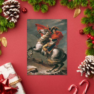 Napoleon mit Pferd, Schlacht am St. Bernard-Pass Acryleinladungen