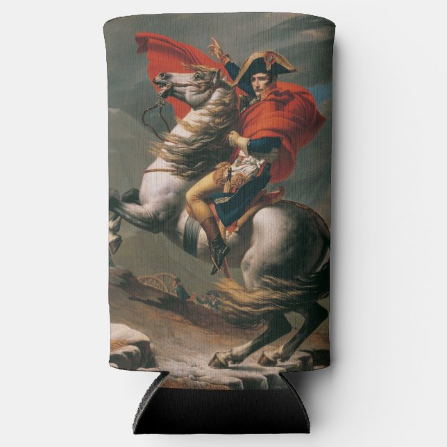 Napoleon mit Pferd, Schlacht am St. Bernard-Pass Selters Dosenkühler (Vorderseite)