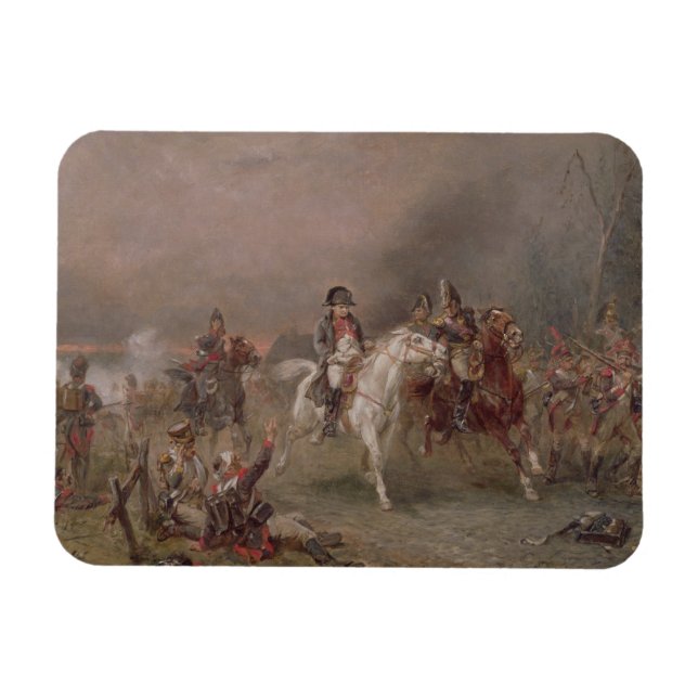 Napoleon’s Retreat (Öl/Canvas) Magnet (Horizontal)