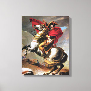 Napoléon Traversant les Alpes toile Imprimer