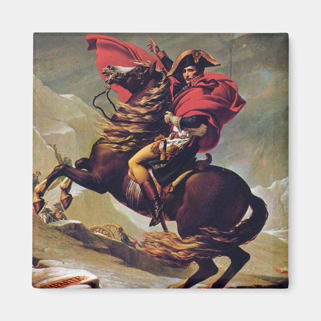 Napoleon über den Saint Bernard Magnet (Vorne)