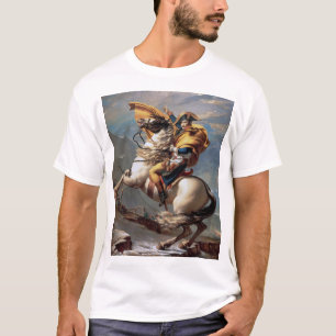 Napoleon über die Alpen, Jacques-Louis David T-Shirt