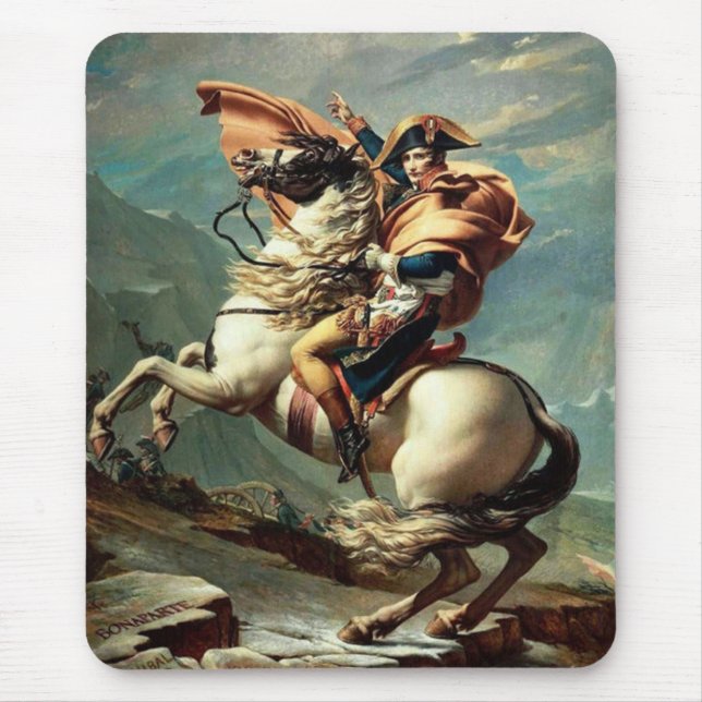 Napoleon überquert die Alpen Mousepad (Vorne)