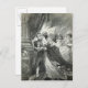 Napoleon und Marie-Louise entkommen aus dem Postkarte (Vorne/Hinten)