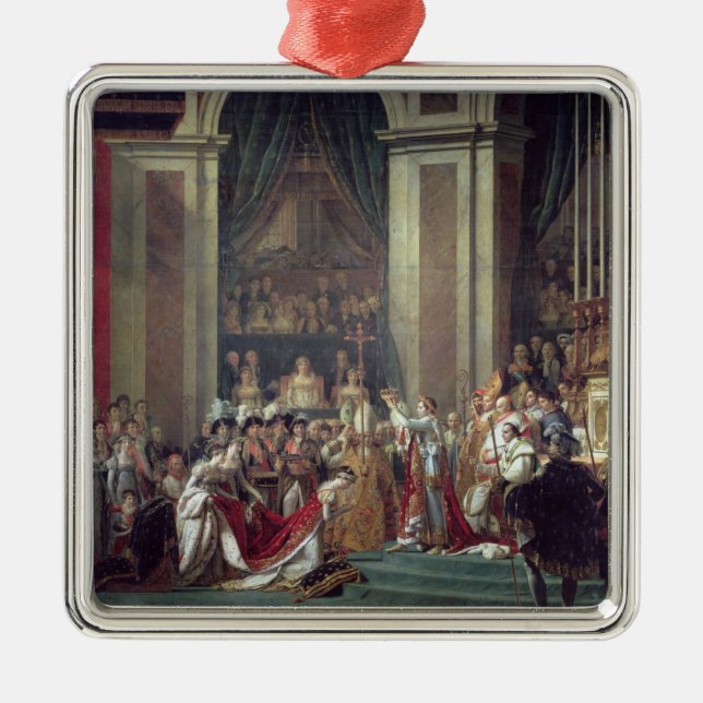 Napoleons Weihe und Josephines Silbernes Ornament (Vorne)