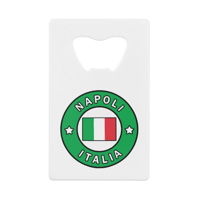 Napoli Italia Geldbeutel Flaschenöffner (Vorderseite)