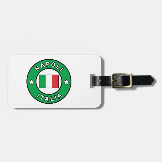 Napoli Italia Gepäckanhänger (Vorderseite horizontal)