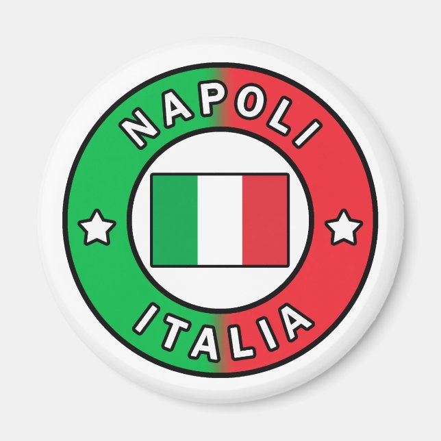 Napoli Italia Magnet (Vorne)