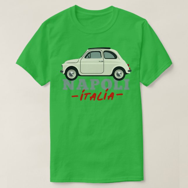 Napoli Italia Retro Design Italien Region T-Shirt (Design vorne)