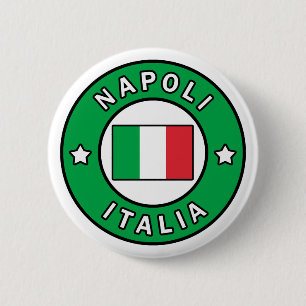 Napoli Italien Button