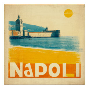 Napoli - limitierte Ausgabe, zeitloser Stil Poster