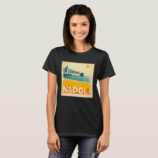 Napoli - limitierte Ausgabe, zeitloser Stil T-Shirt (Vorne ganz)