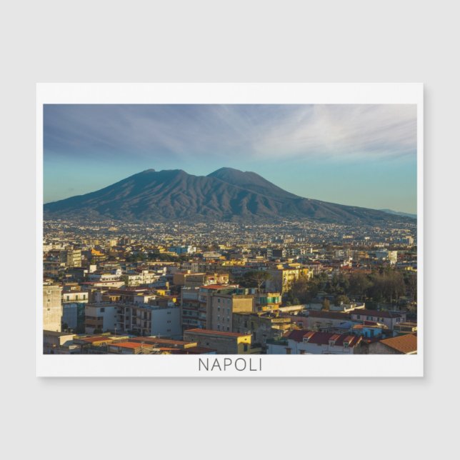 Napoli/Neapel Italien Magnetkarte (Vorderseite)