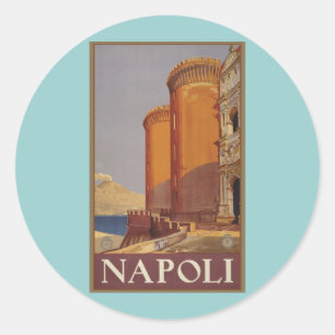 NAPOLI RUNDER AUFKLEBER