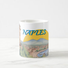 Napoli-Tasse – Vesuvio-Skyline-Kaffeetasse | Souve