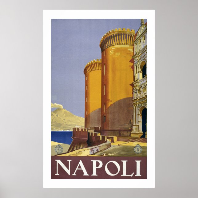 Napoli (weiß) poster (Vorne)