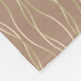 Napolitano Macchiato Pistachio Ribbons. Fleecedecke