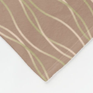 Napolitano Macchiato Pistachio Ribbons. Fleecedecke