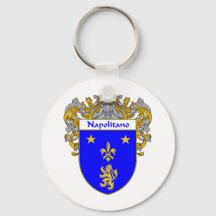 Napolitano Wappen (überzogen) Schlüsselanhänger