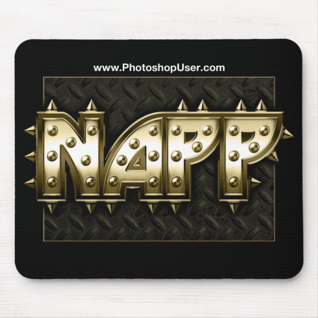 NAPP Mousepad - Schwermetallversion (Vorne)