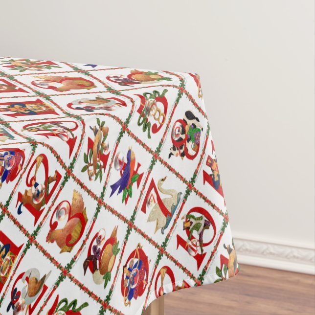 Nappe 12 Jours de couverture de Noël Imprimer (In Situ)