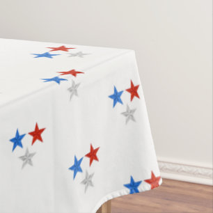 Nappe 4 juillet Étoiles patriotiques