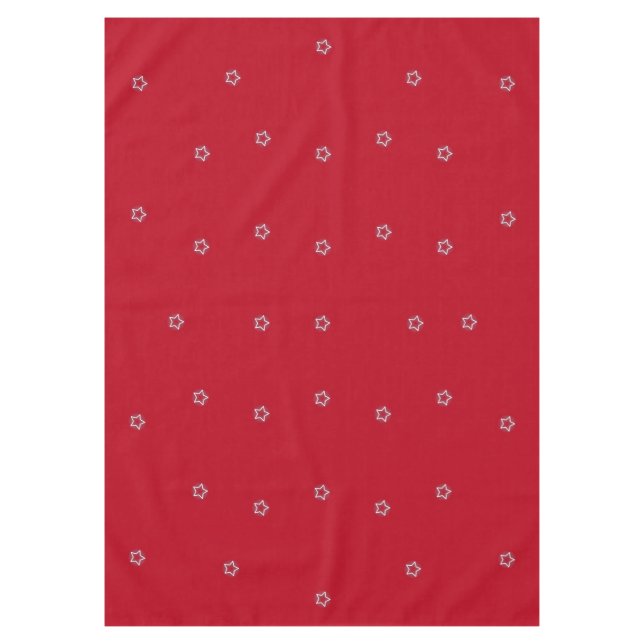 Nappe 4 Juillet Stars Red (Devant)