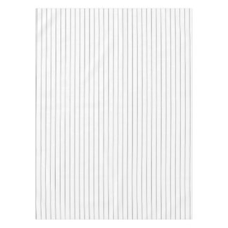 Nappe 50% gris rayé sur bande blanche de 1 pouce